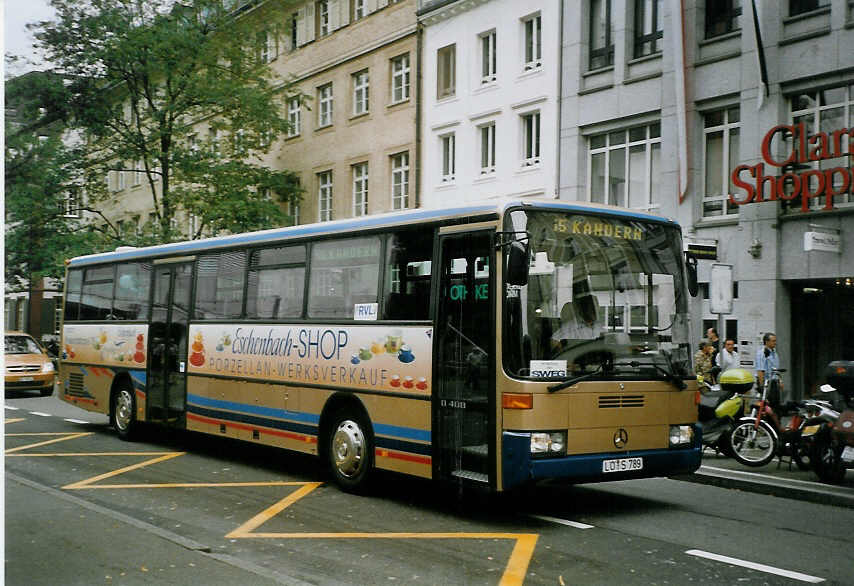 (069'703) - Aus Deutschland: Heizmann, Schopfheim - L-S 789 - Mercedes am 24. Juli 2004 in Basel, Claraplatz