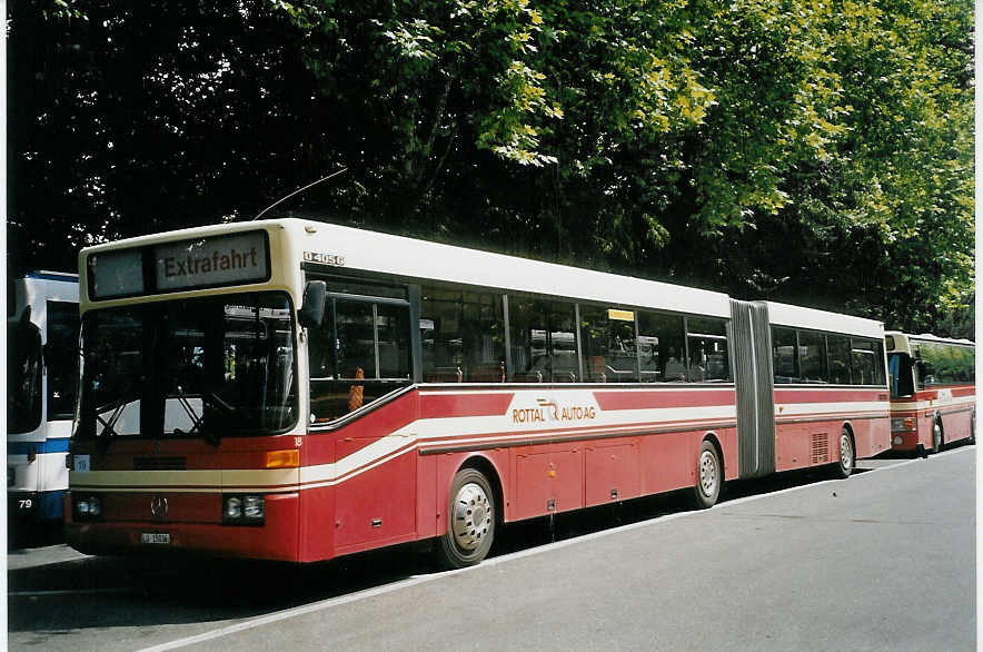 (070'129) - ARAG Ruswil - Nr. 18/LU 15'036 - Mercedes am 21. August 2004 in Luzern, Inseli-P