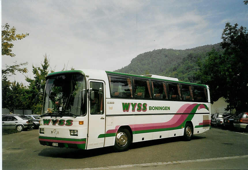 (070'719) - Wyss, Boningen - SO 21'287 - Mercedes am 10. September 2004 in Thun, Seestrasse