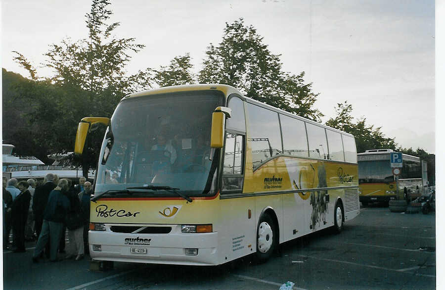 (071'019) - Gurtner, Worb - Nr. 9/BE 4119 - Volvo/Berkhof am 13. September 2004 in Thun, CarTerminal
