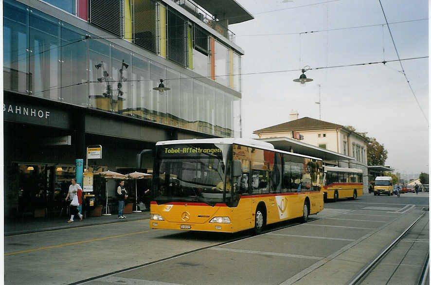 (071'703) - PostAuto Thurgau-Schaffhausen - Nr. 9/TG 158'209 - Mercedes am 4. Oktober 2004 beim Bahnhof Frauenfeld