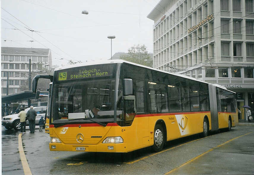 (072'007) - Cars Alpin Neff, Arbon - Nr. 6/TG 38'838 - Mercedes am 11. Oktober 2004 beim Bahnhof St. Gallen