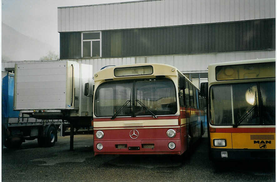 (072'704) - Knecht, Windisch - Nr. 80 - Mercedes (ex ARAG Ruswil Nr. 10) am 27. November 2004 in Biel, BTR