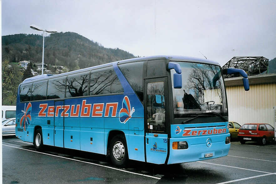 (076'219) - Zerzuben, Visp-Eyholz - Nr. 15/VS 44'590 - Mercedes am 20. April 2005 in Thun, Seestrasse