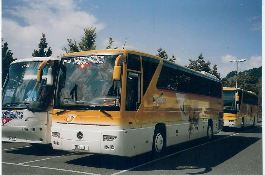 (077'408) - ARAG Ruswil - Nr. 50/LU 15'131 - Mercedes am 12. Juni 2005 in Thun, Seestrasse