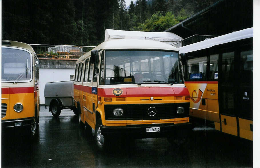(078'107) - Portenier, Adelboden - Nr. 6/BE 26'710 - Mercedes (ex Geiger, Adelboden Nr. 6) am 25. juni 2005 auf der Griesalp