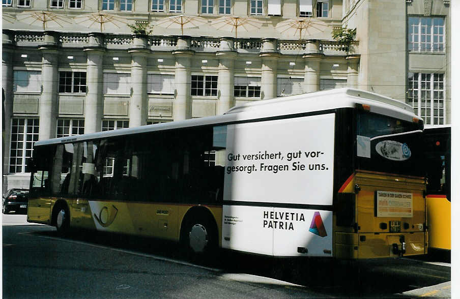 (079'215) - PostAuto St. Gallen-Appenzell - SG 267'015 - Setra (ex P 25'851) am 28. Juli 2005 beim Bahnhof St. Gallen