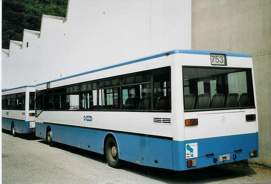 (079'422) - Gut, Binz - Nr. 2 - Mercedes (ex VBZ Zrich Nr. 602) am 13. August 2005 in Biel, BTR