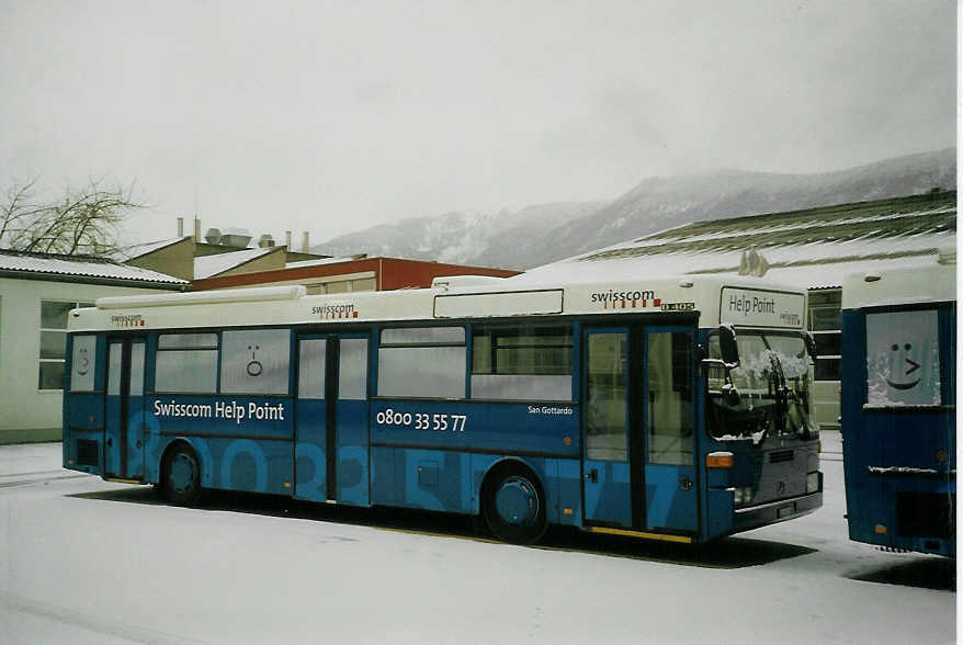 (082'220) - Swisscom, Worblaufen - SO 154'924 - Mercedes am 28. Dezember 2005 in Bellach, Hess