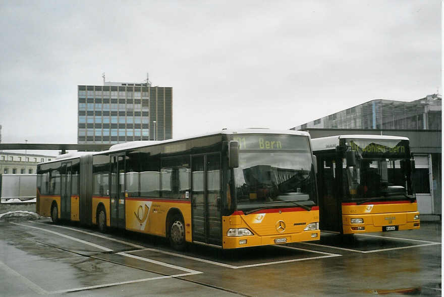 (082'624) - PostAuto Bern-Freiburg-Solothurn - Nr. 634/BE 615'604 - Mercedes (ex P 27'008) am 21. Januar 2006 in Bern, Postautostation