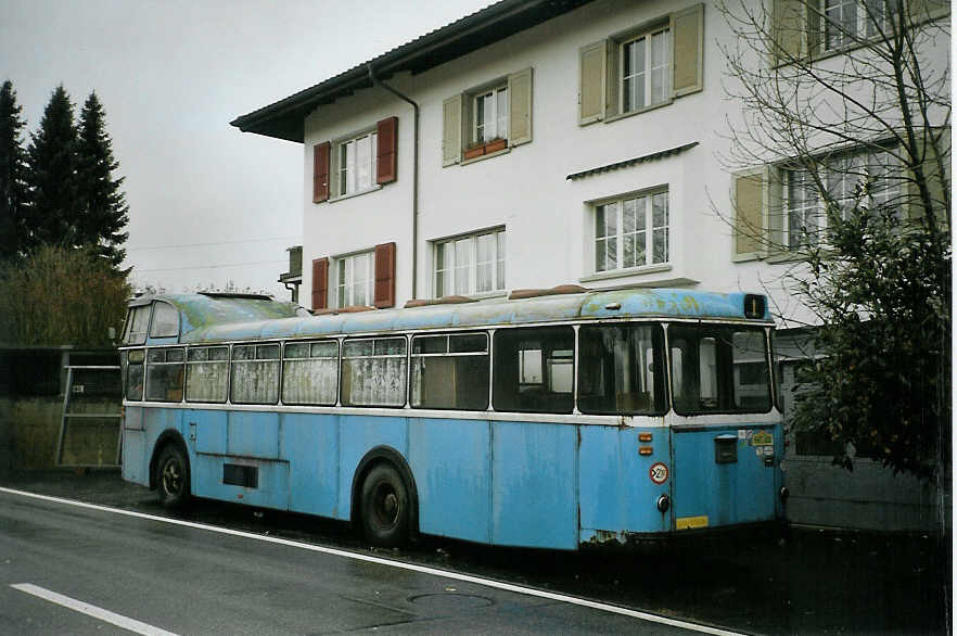 (083'002) - VBZ Zrich - Nr. 241 - FBW/Tscher Hochlenker am 18. Februar 2006 in Lenzburg