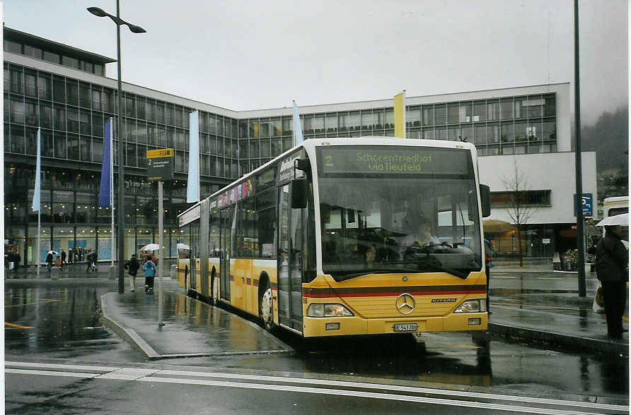 (083'330) - STI Thun - Nr. 86/BE 543'386 - Mercedes am 4. Mrz 2006 beim Bahnhof Thun