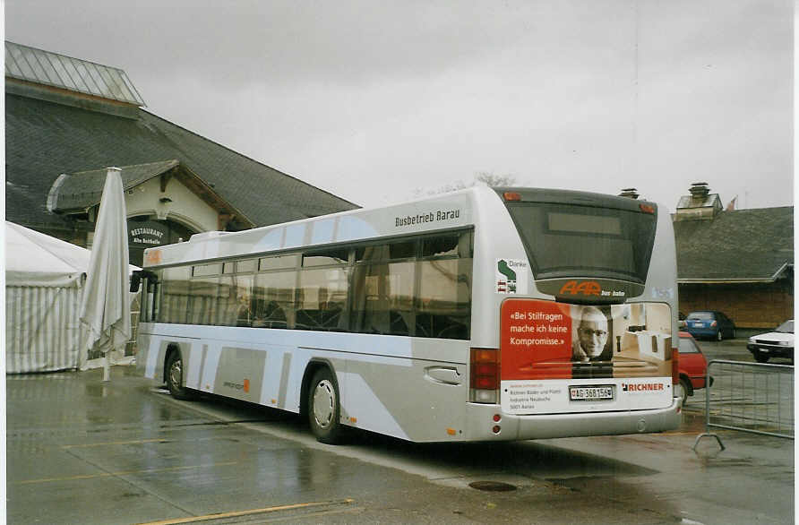 (084'703) - AAR bus+bahn, Aarau - Nr. 156/AG 368'156 - Scania/Hess am 8. Mai 2006 in Thun, Expo