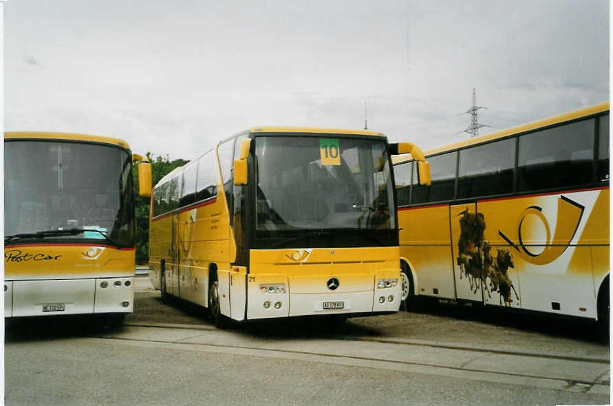 (085'107) - Tschannen, Zofingen - Nr. 21/AG 178'801 - Mercedes am 13. Mai 2006 in Aarberg, Galva-Areal
