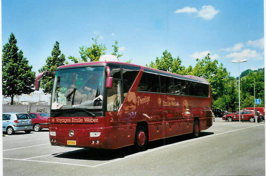 (085'926) - Aus Luxemburg: Weber, Canach - B 1366 - Mercedes am 8. Juni 2006 in Thun, Seestrasse