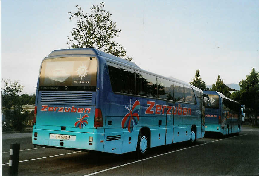 (087'315) - Zerzuben, Visp-Eyholz - Nr. 5/VS 66'361 - Mercedes am 21. Juli 2006 in Thun, Seestrasse