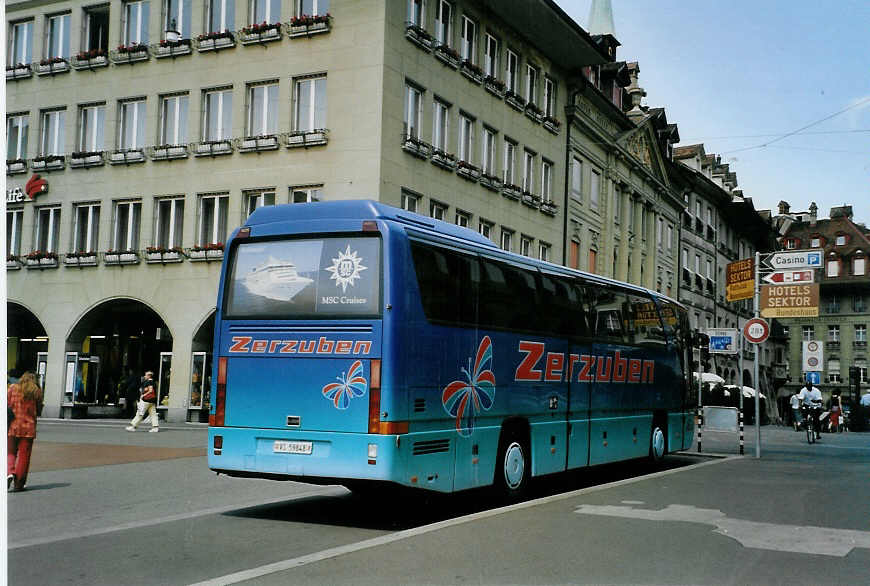 (088'300) - Zerzuben, Visp-Eyholz - Nr. 17/VS 59'848 - Mercedes am 29. Juli 2006 in Bern, Zytglogge