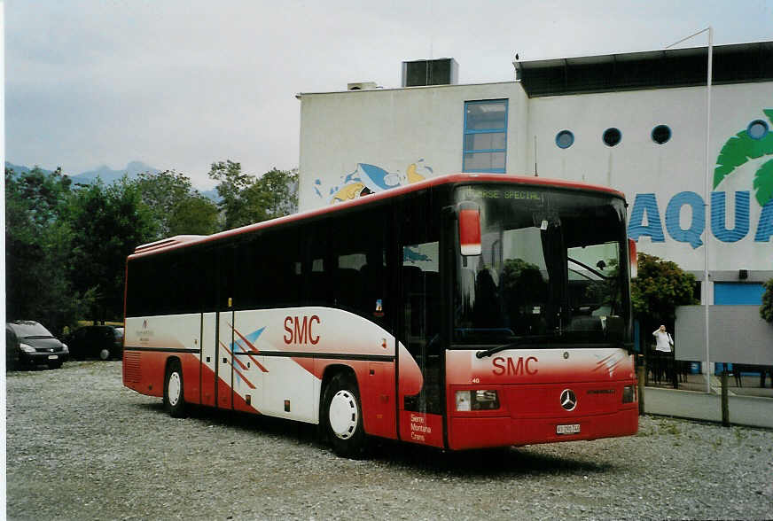 (088'828) - SMC Montana - Nr. 40/VS 290'740 - Mercedes am 5. August 2006 in Bouveret, Aquaparc