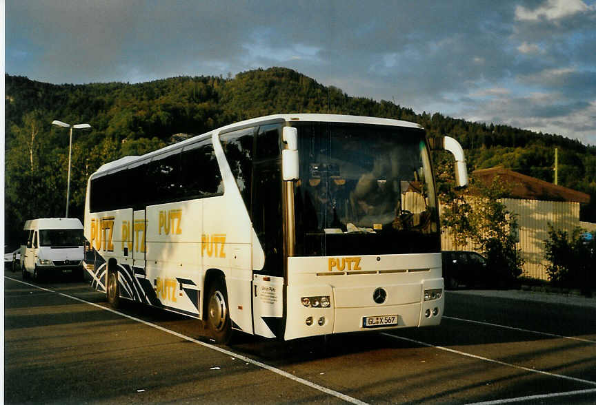 (089'312) - Aus Deutschland: Ptz, Bergisch Gladbach - GL-X 567 - Mercedes am 25. August 2006 in Thun, Seestrasse