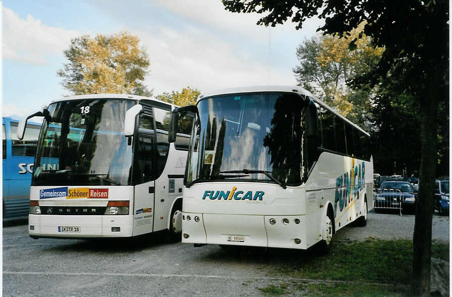 (089'316) - Funi-Car, Biel - Nr. 9/BE 59'509 - Bova am 25. August 2006 in Thun, Lachenwiese