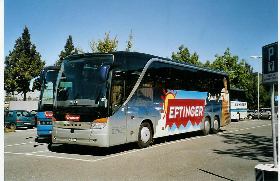 (089'335) - AGSE Eptingen - BL 7897 - Setra am 1. September 2006 in Thun, Seestrasse