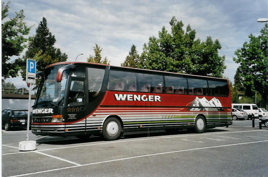 (089'700) - Wenger, Interlaken - Nr. 8/BE 278'982 - Setra am 6. September 2006 in Thun, Seestrasse