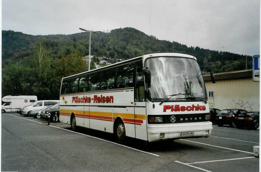 (089'805) - Aus Deutschland: Plschke, St. Andreasberg - GS-PL 94 - Setra am 27. September 2006 in Thun, Seestrasse