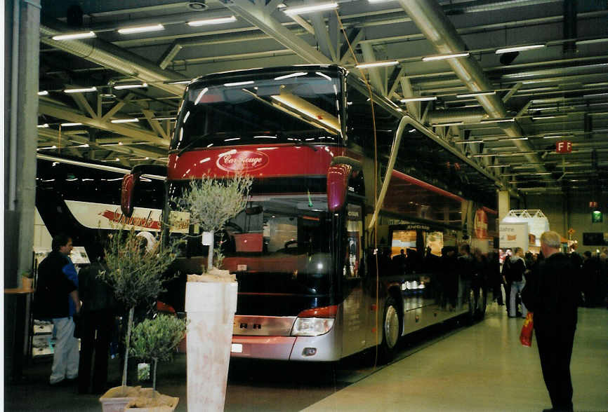 (091'625) - Car Rouge, Kerzers - Nr. 13/FR 300'613 - Setra am 14. Januar 2007 in Bern, Ferienmesse