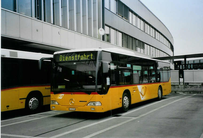 (091'731) - PostAuto Bern - Nr. 531/BE 615'594 - Mercedes (ex P 25'234) am 22. Januar 2007 in Bern, Postautostation