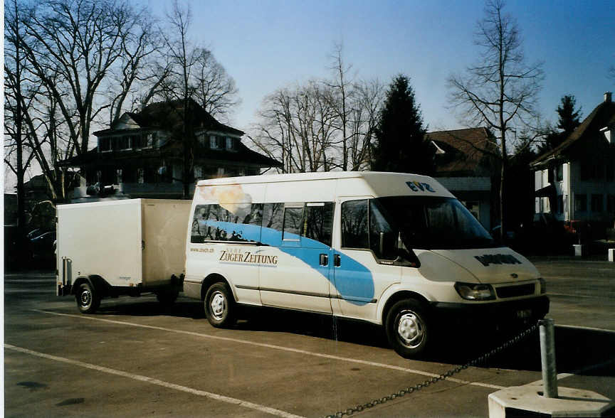 (091'831) - EVZ Zug - Nr. 3/ZG 27'862 - Ford am 4. Februar 2007 in Thun, Grabengut