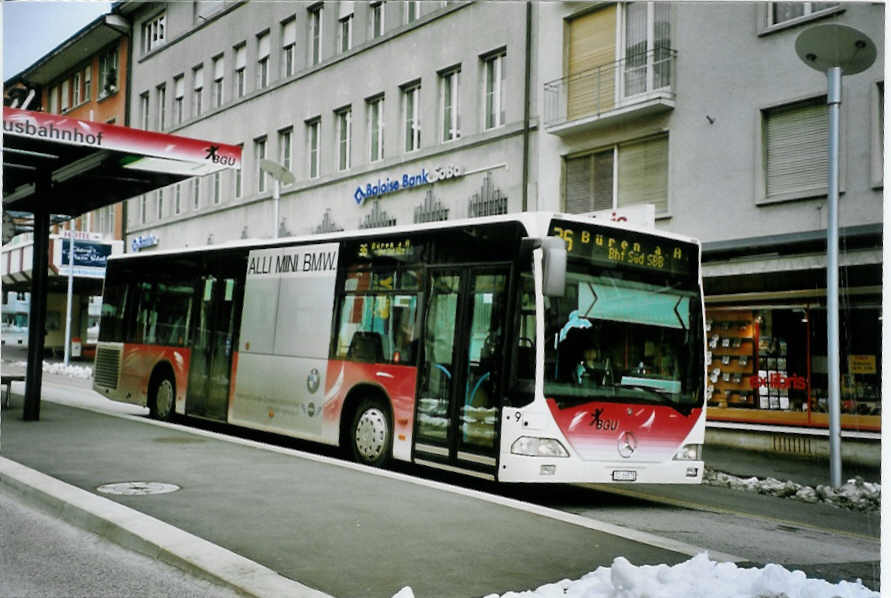 (093'412) - BGU Grenchen - Nr. 9/SO 66'578 - Mercedes am 25. Mrz 2007 in Grenchen, Postplatz