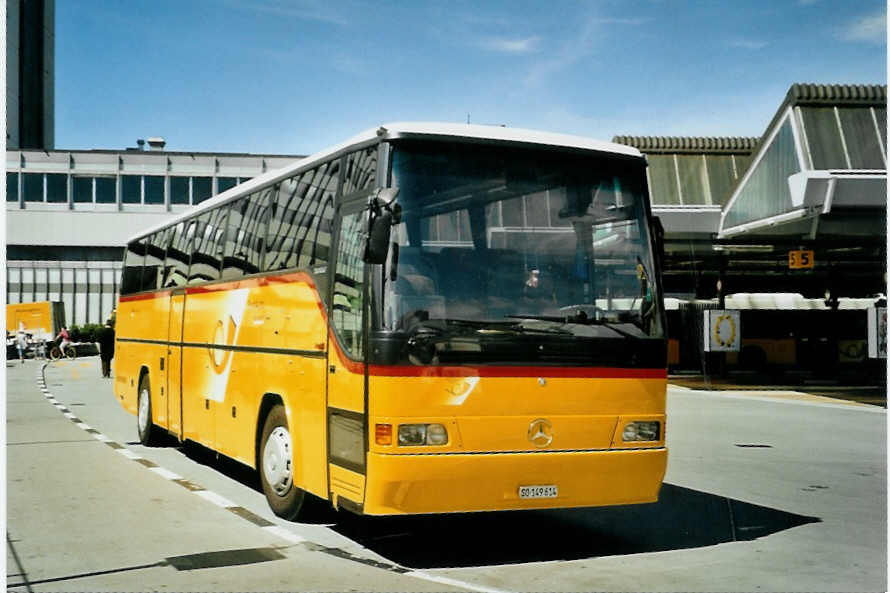 (094'506) - PostAuto Nordschweiz - SO 149'614 - Mercedes (ex P 26'012; ex Steiner, Meikirch) am 3. Mai 2007 in Bern, Postautostation