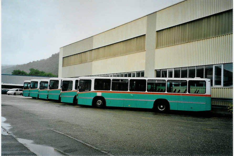 (094'518) - TPF Fribourg - Nr. 52 - Volvo/R&J (ex GFM Fribourg Nr. 52) am 17. Mai 2007 in Biel, Rattinbus