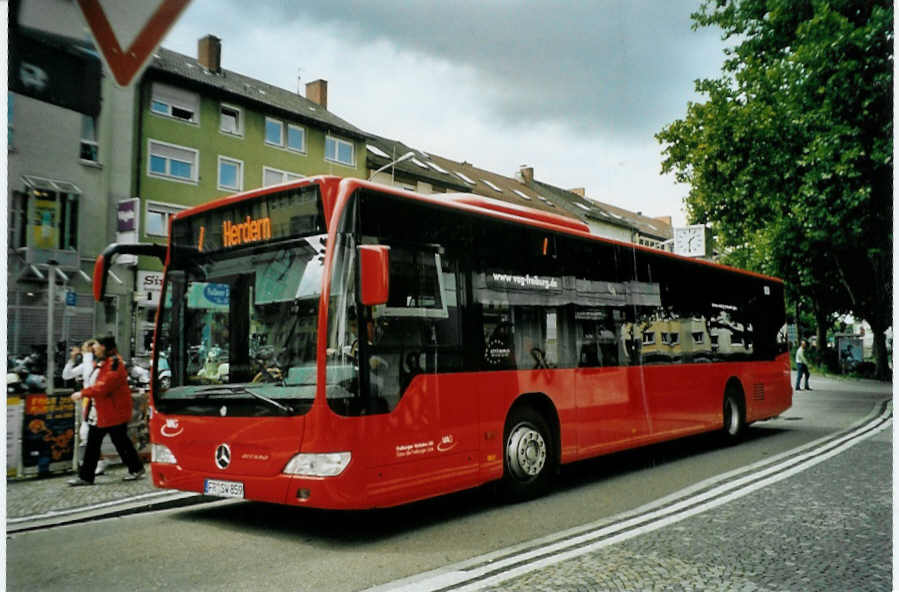 (096'017) - VAG Freiburg - Nr. 859/FR-SW 859 - Mercedes am 9. Juli 2007 in Freiburg, Siegesdenkmal