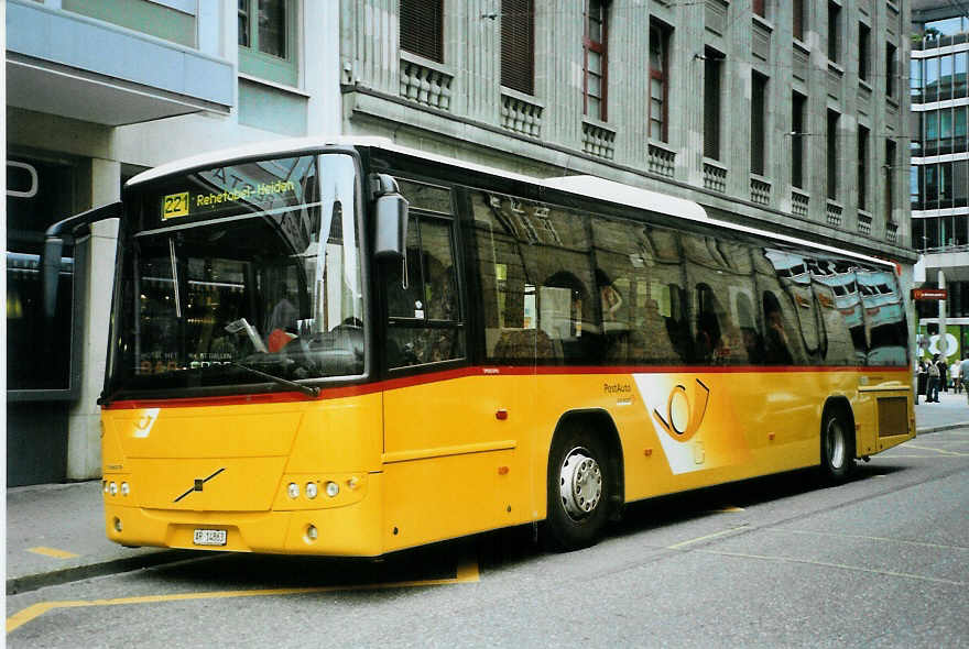 (096'505) - PostAuto Ostschweiz - AR 14'863 - Volvo am 21. Juli 2007 beim Bahnhof St. Gallen