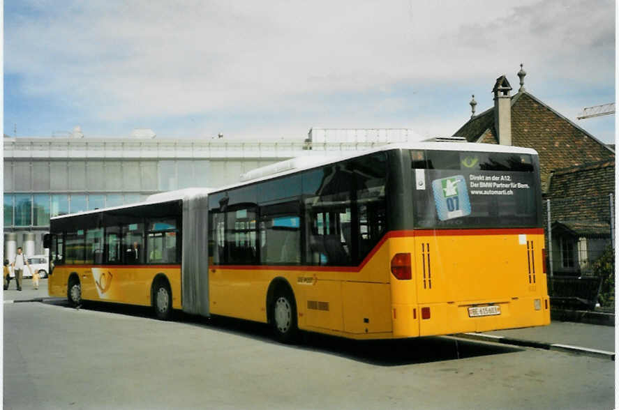 (097'607) - PostAuto Bern - Nr. 632/BE 615'603 - Mercedes (ex P 27'006) am 24. August 2007 in Bern, Postautostation
