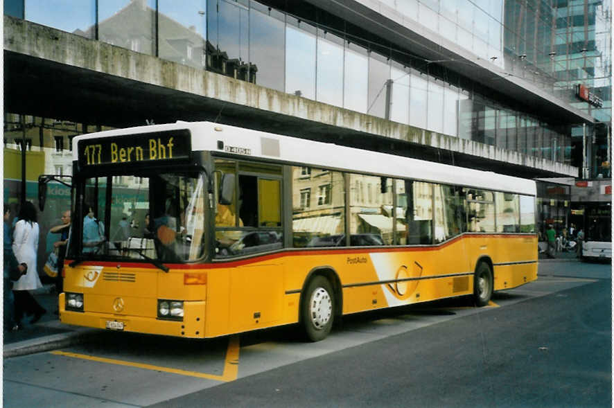 (097'620) - PostAuto Bern - Nr. 505/BE 614'047 - Mercedes (ex P 25'593) am 24. August 2007 in Bern, Postautostation