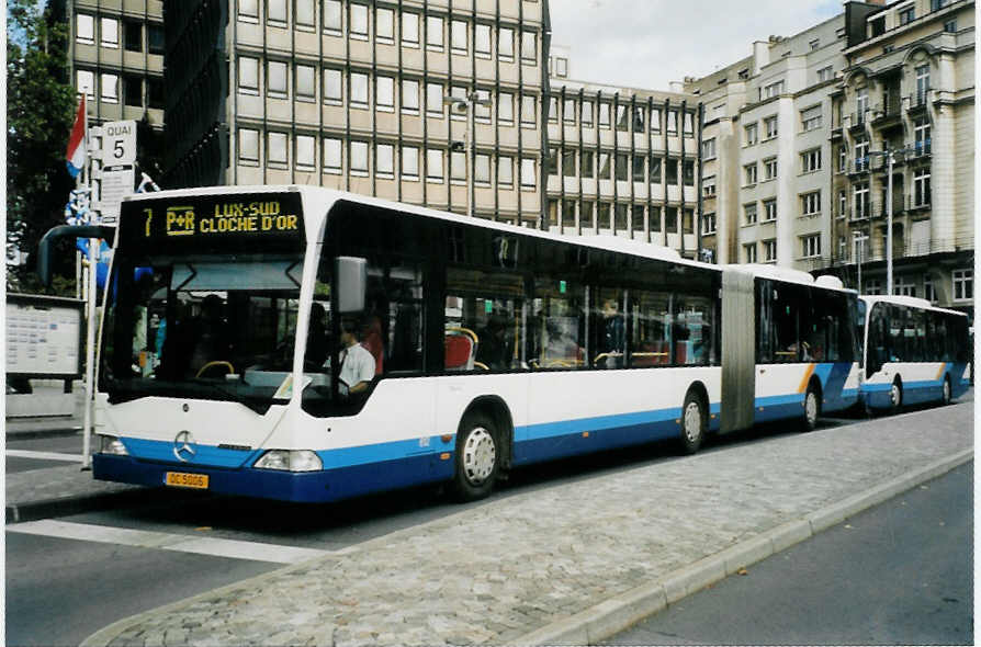 (098'823) - AVL Luxembourg - Nr. 612/DC 5006 - Mercedes am 24. September 2007 in Luxembourg, Place Hamilius
