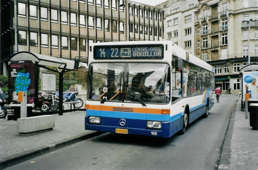 (098'834) - AVL Luxembourg - Nr. 168/B 0302 - Mercedes am 24. September 2007 in Luxembourg, Place Hamilius