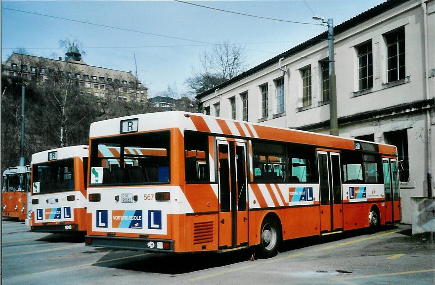 (105'206) - TPG Genve - Nr. 567/GE 96'163 - Mercedes am 15. Mrz 2008 in Genve, Dpt