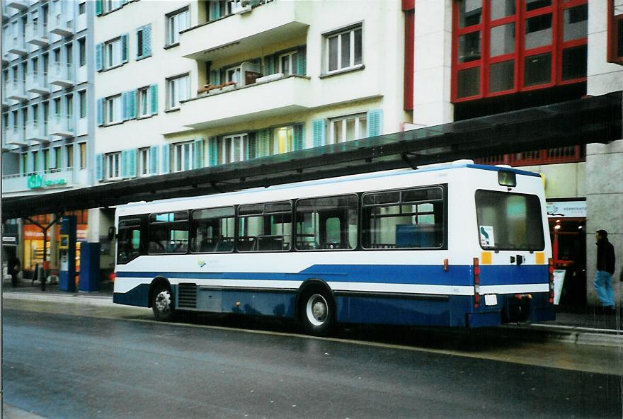 (105'320) - ZVB Zug - Nr. 105/ZG 54'615 - NAW/Hess (ex Nr. 95) am 17. Mrz 2008 beim Bahnhof Zug