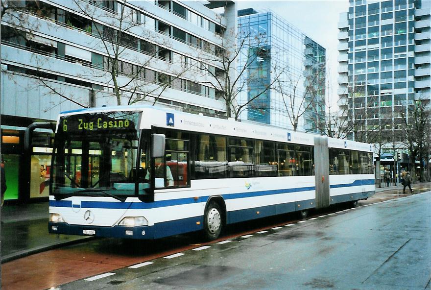(105'414) - ZVB Zug - Nr. 6/ZG 3356 - Mercedes/Hess am 17. Mrz 2008 in Zug, Metalli