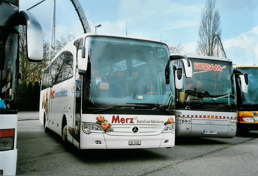 (106'601) - Aus der Schweiz: Merz, Beinwil - AG 6162 - Mercedes am 16. April 2008 in Rust, Europapark