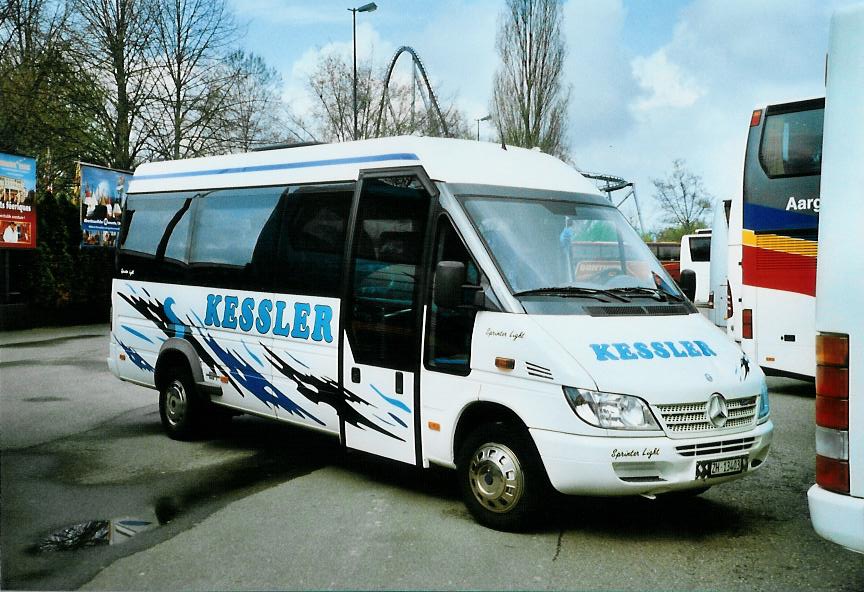 (106'617) - Aus der Schweiz: Kessler, Drnten - ZH 13'403 - Mercedes am 16. April 2008 in Rust, Europapark