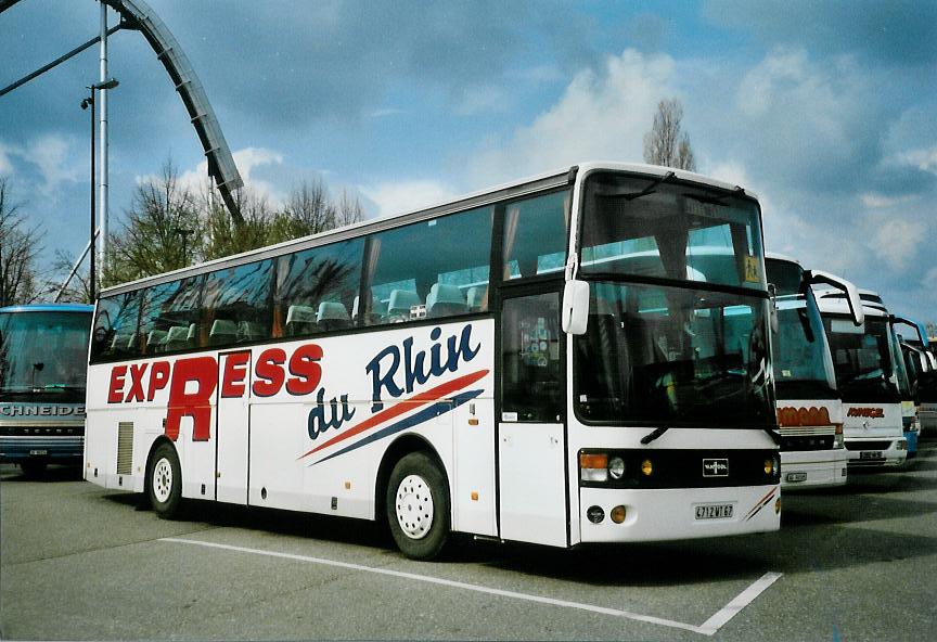 (106'620) - Aus Frankreich: Express du Rhin, Rhinau - 4712 WT 67 - Van Hool am 16. April 2008 in Rust, Europapark