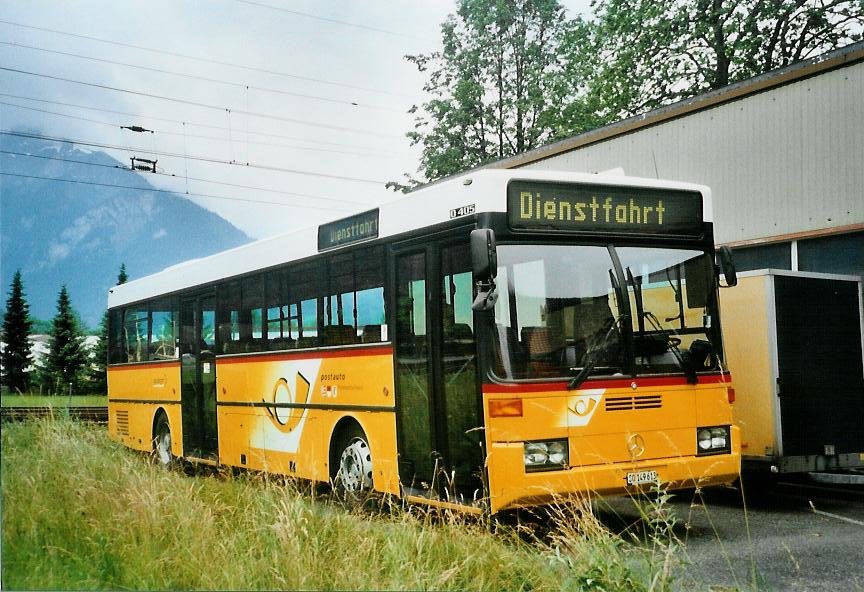 (107'909) - PostAuto Nordwestschweiz - SO 149'613 - Mercedes (ex P 25'515) am 15. Juni 2008 in Interlaken, Garage