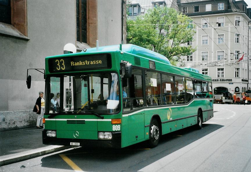(108'909) - BVB Basel - Nr. 809/BS 2809 - Mercedes am 7. Juli 2008 in Basel, Claraplatz