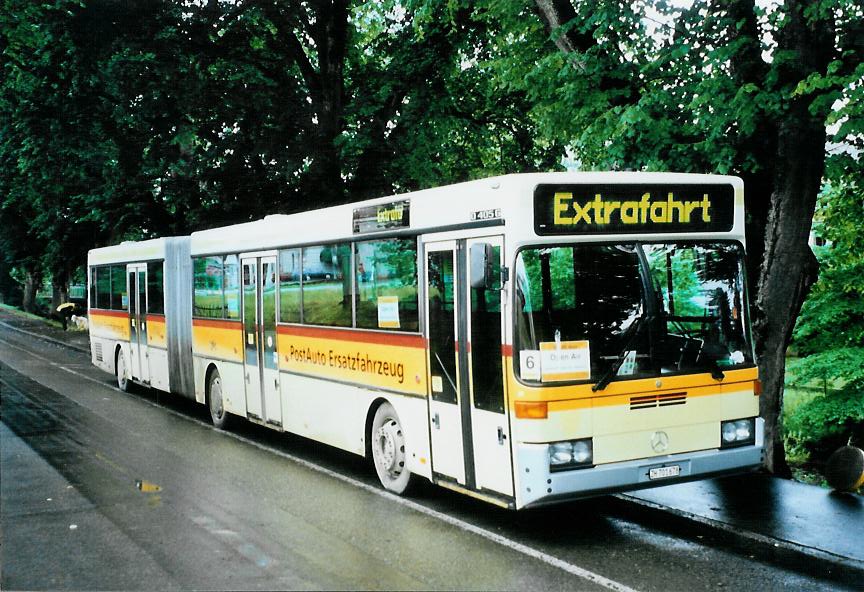 (109'132) - Moser, Flaach - Nr. 31/ZH 701'678 - Mercedes (ex STI Thun Nr. 64) am 13. Juli 2008 beim Bahnhof Frauenfeld