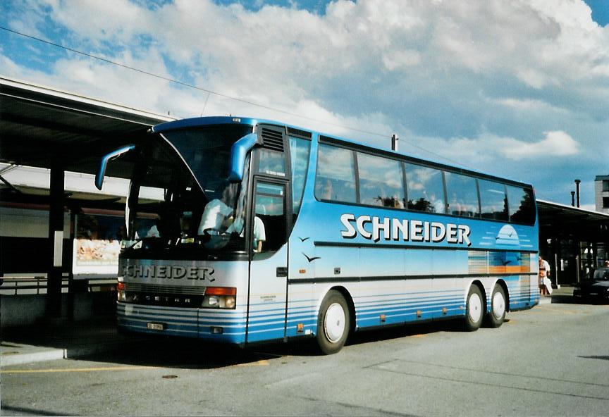 (109'621) - Schneider, Langendorf - SO 21'950 - Setra am 20. Juli 2008 beim Bahnhof Olten