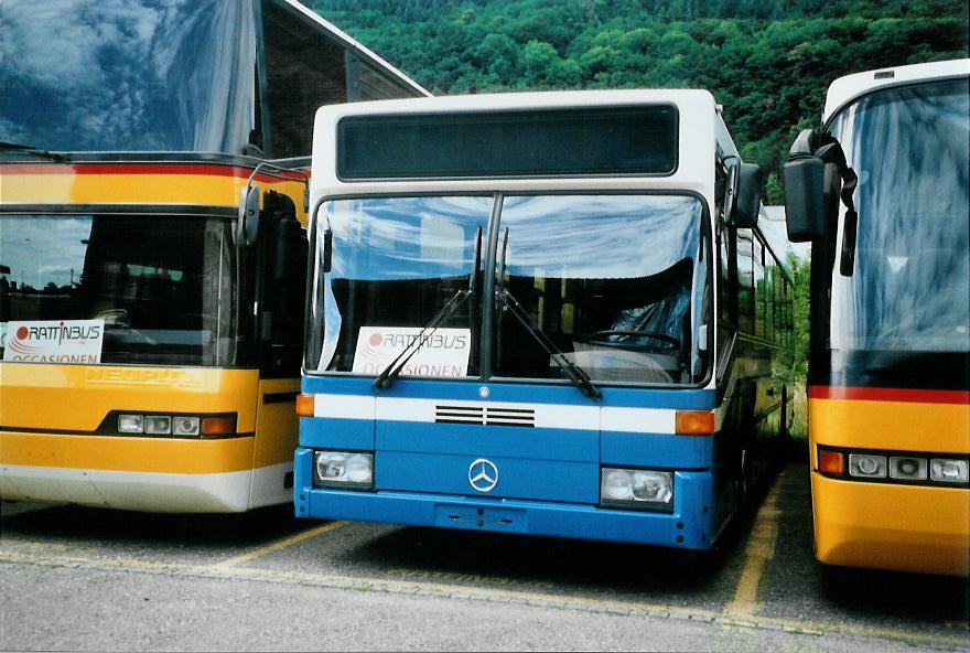 (109'928) - VBL Luzern - Nr. 556 - Mercedes (ex Gowa, Luzern Nr. 56) am 2. August 2008 in Biel, Rattinbus